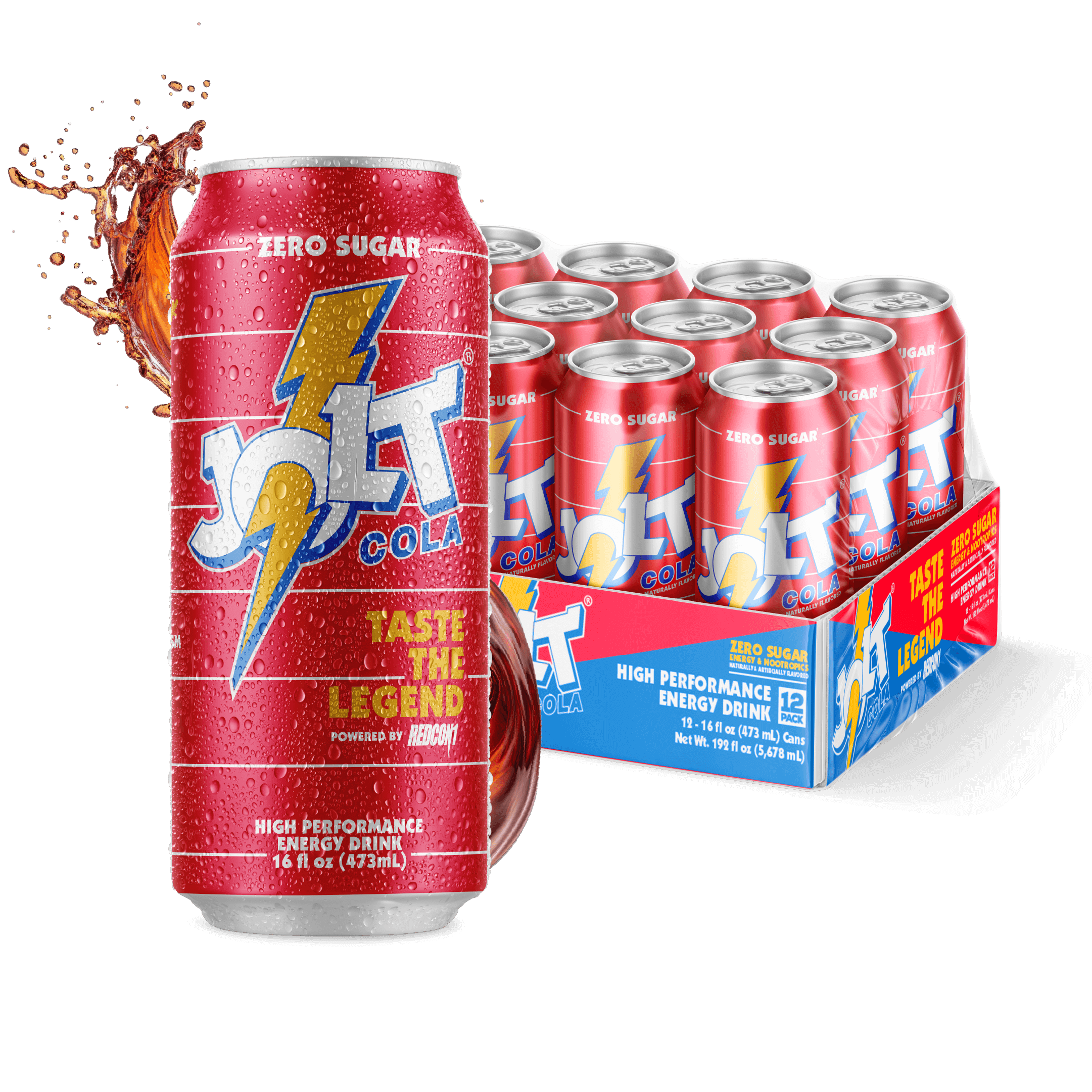 JOLT COLA | HIGH-PERFORMANCE ENERGY DRINK – REDCON1