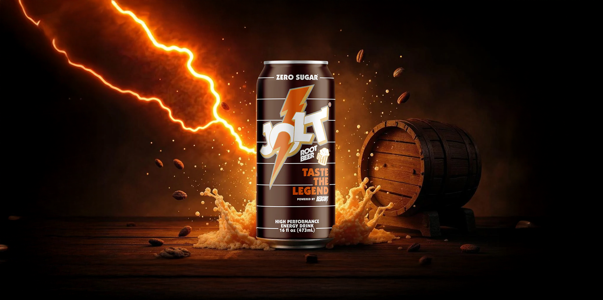 【未開封】Jolt Cola 350ml REDCON1 Unveils JOLT Root Beer Flavor After Explosive Re-Launch