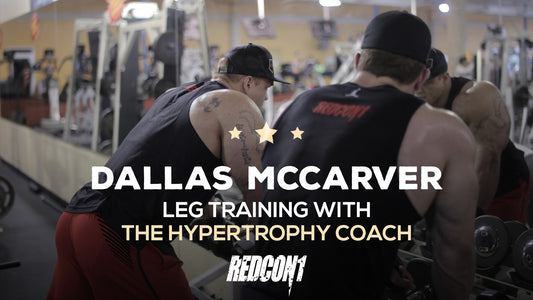 Dallas McCarver Trains Legs With Hypertrophy Coach