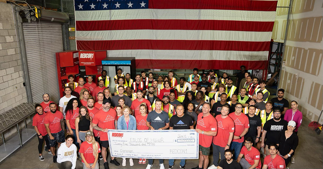 REDCON1 DONATES 5 FULL SCHOLARSHIPS TO FOLDS OF HONOR RECIPIENTS