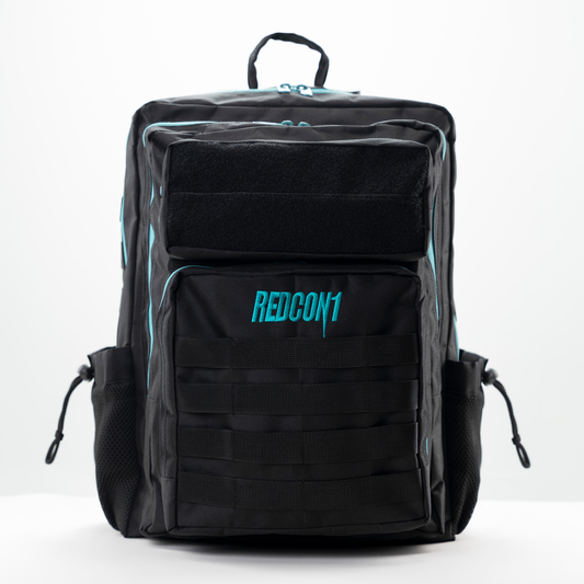 TACTICAL PRO BACKPACK 25L BLACK W/ TEAL