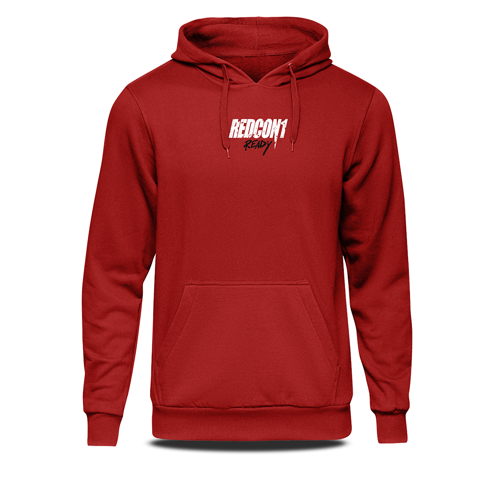 Always Ready Red Hoodie - Front