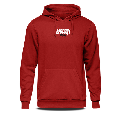 Always Ready Red Hoodie - Front