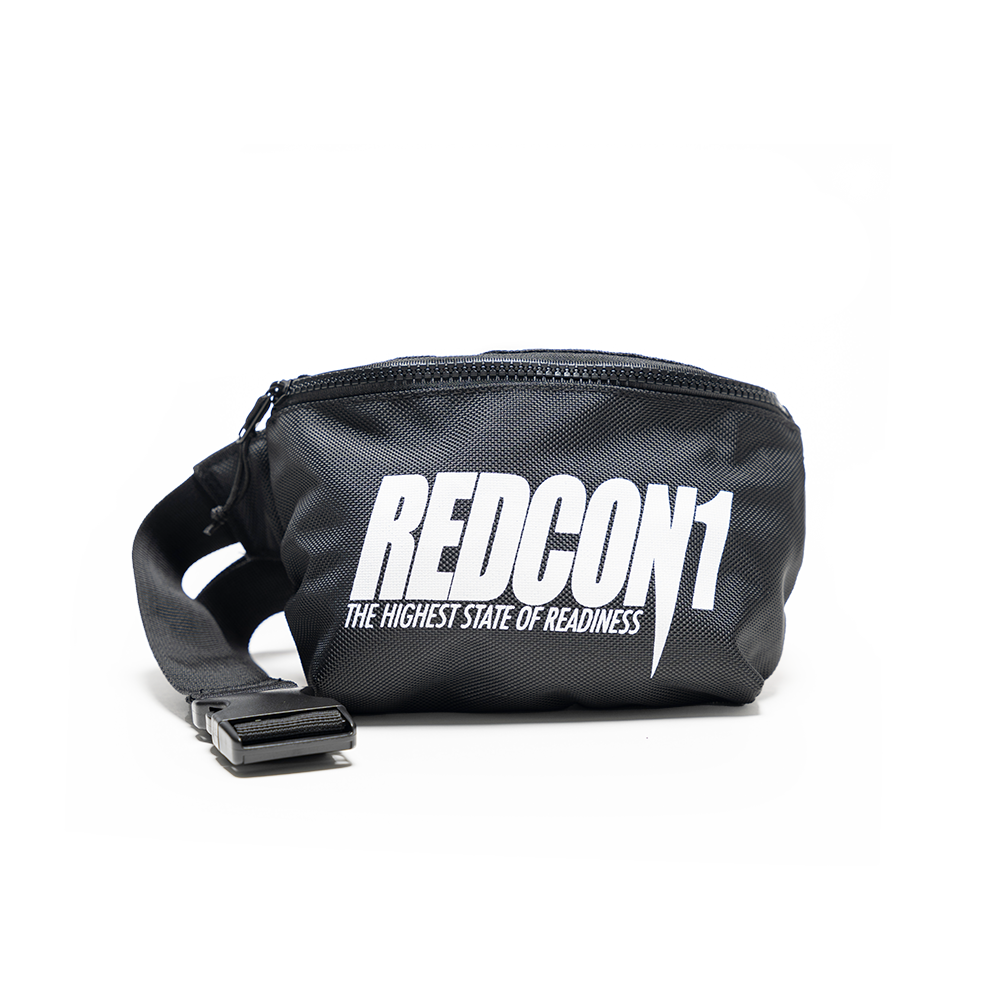 White Logo Fanny Pack