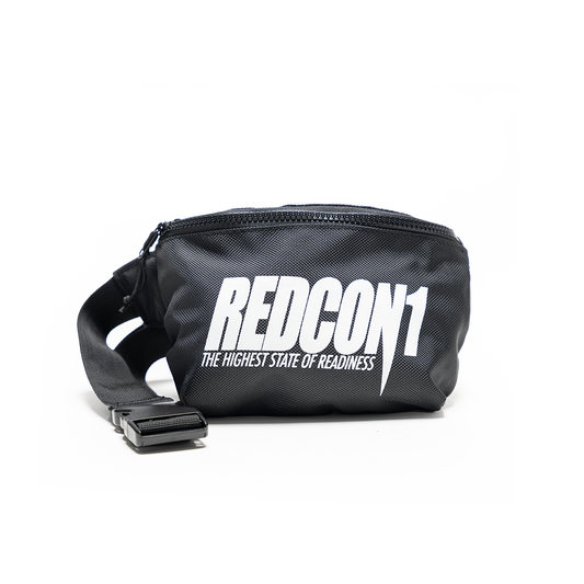 White Logo Fanny Pack