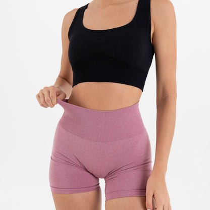 PASTEL PINK FLAWLESS CONTOUR SHORTS