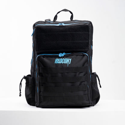TACTICAL PRO BACKPACK 45L BLACK W/ ELECTRIC BLUE