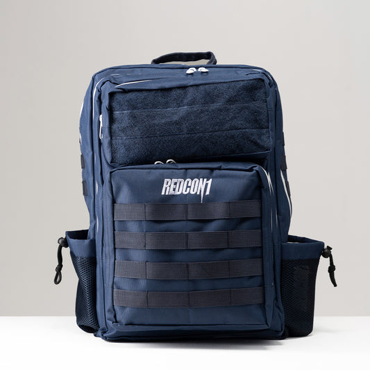 Tactical Pro BACKPACK 45L (Navy w/ White)