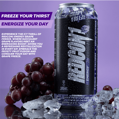 REDCON1 ENERGY - Grape Freeze Description