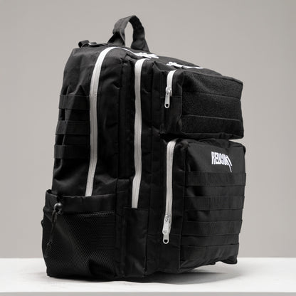 TACTICAL PRO BACKPACK 45L BLACK W/ WHITE
