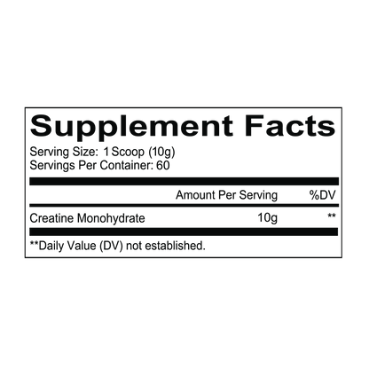 CREATINE MONOHYDRATE
