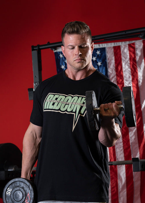 Green Tan Outline Black Shirt – REDCON1 Green Tan Outline Black Shirt – REDCON1