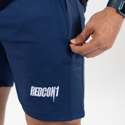 7" Navy Motion Elite Shorts