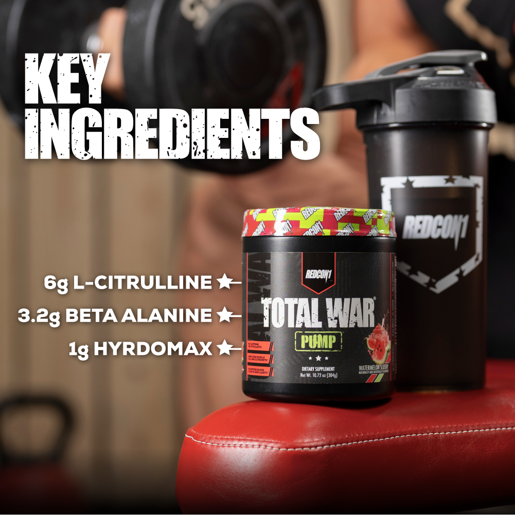 Total War Pump - Key Ingredients