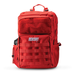 Red Tactical Backpack - Front