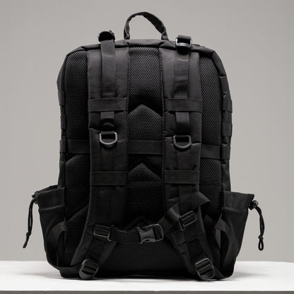 TACTICAL PRO BACKPACK 45L BLACK W/ WHITE