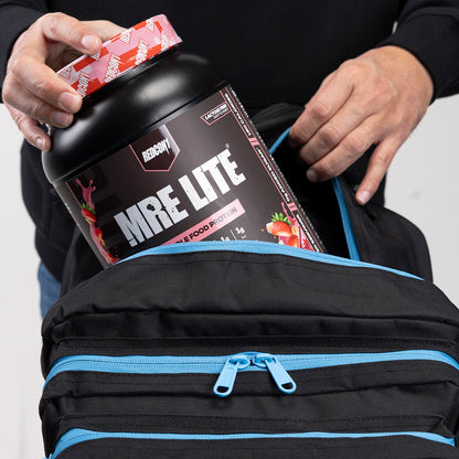 TACTICAL PRO BACKPACK 45L BLACK W/ ELECTRIC BLUE