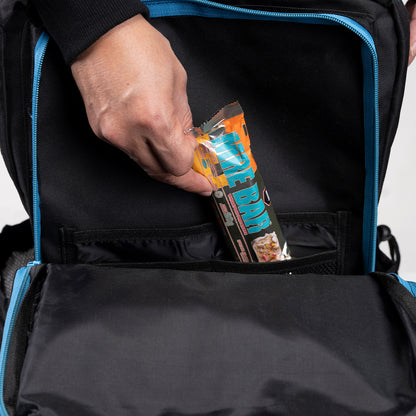 TACTICAL PRO BACKPACK 45L BLACK W/ ELECTRIC BLUE