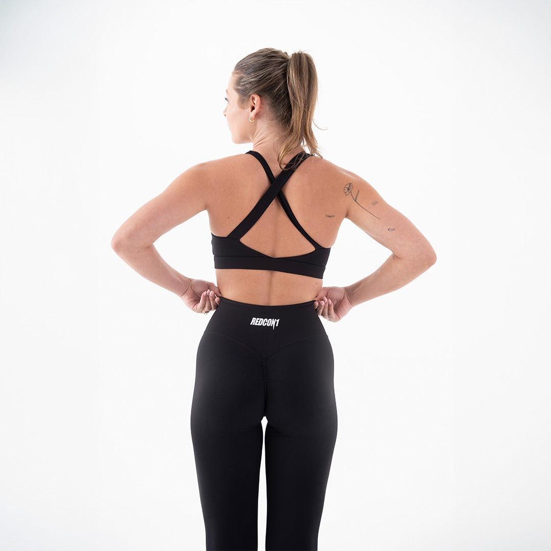 【RITAO CHAN】Trigon Energy Black Supreme Fit Leggings – REDCON1