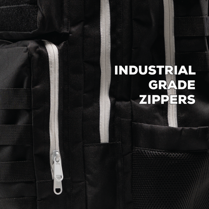 TACTICAL PRO BACKPACK 45L BLACK W/ WHITE