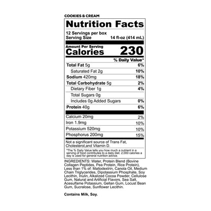 MRE Ready To Drink Protein Shakes