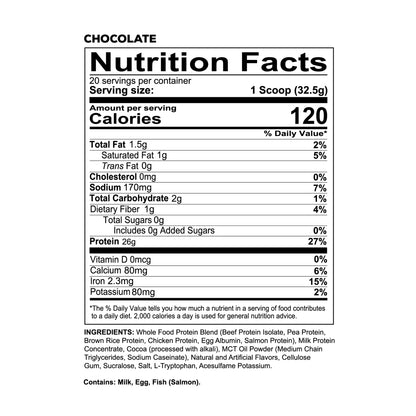 MRE LITE Whole Food Protein - 20 Servings