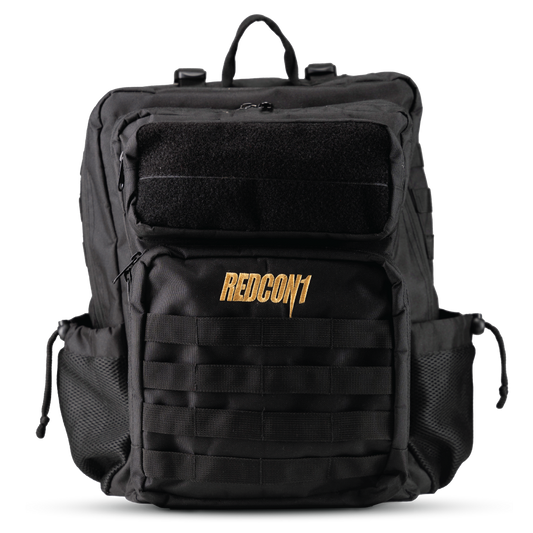 Tactical Pro BACKPACK 45L (Black w/ Gold)