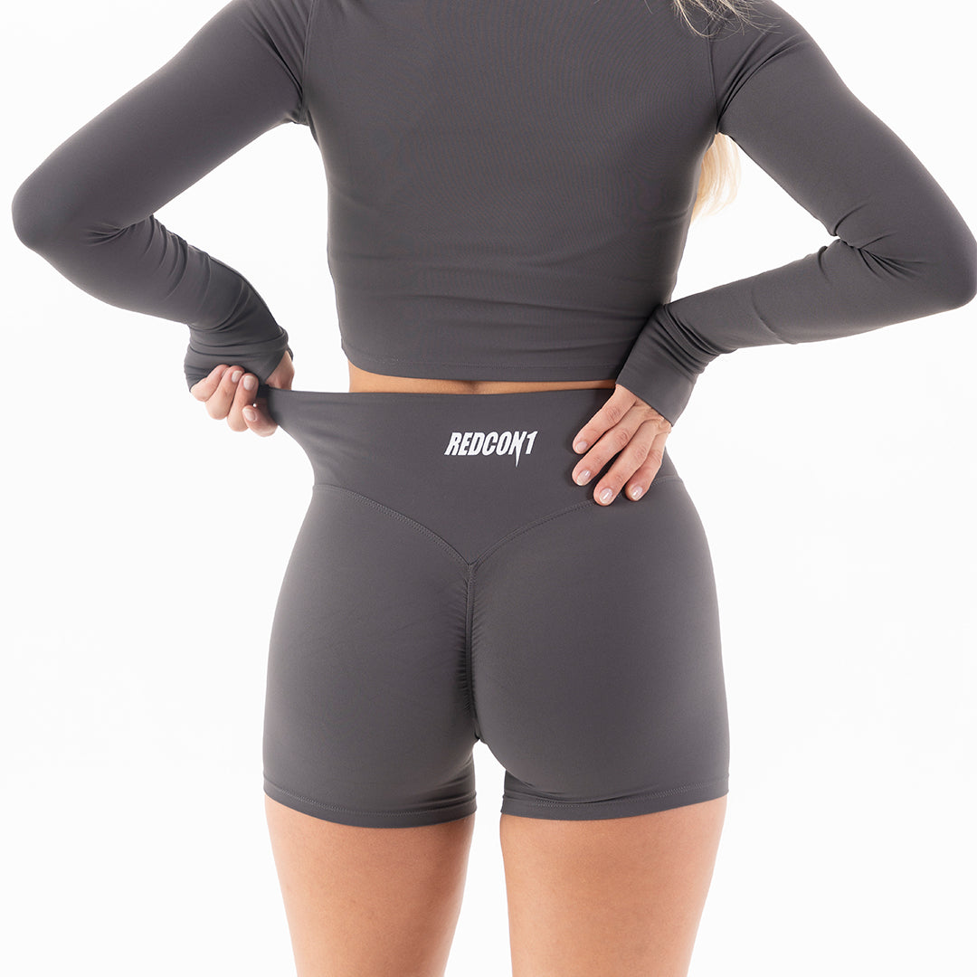 Grey Supreme Fit Shorts – REDCON1