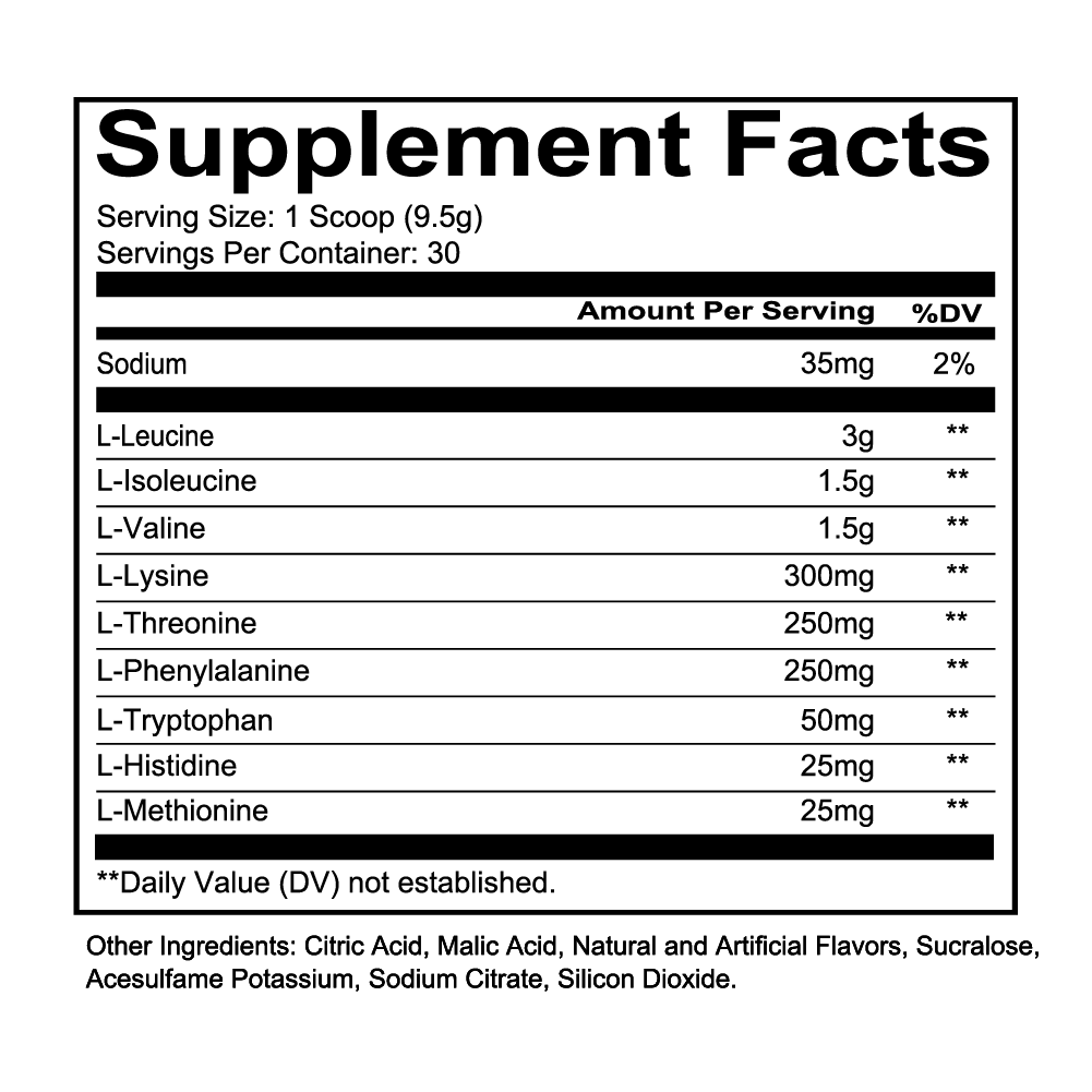 Grunt - Tigers Blood Supp Fact