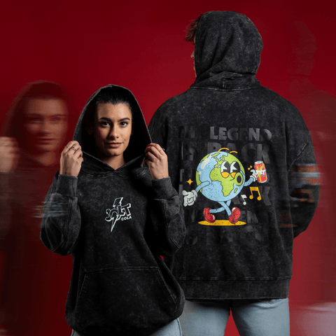 Acid Wash Legend Is Back Hoodie – REDCON1
