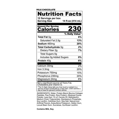 MRE Ready To Drink Protein Shakes