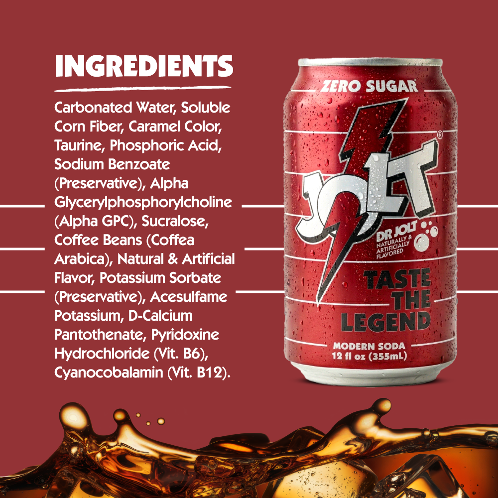 Jolt Modern Soda – REDCON1 Jolt Modern Soda – REDCON1