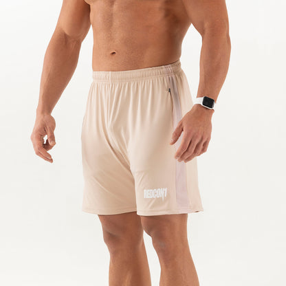 7" Tan Motion Elite Shorts