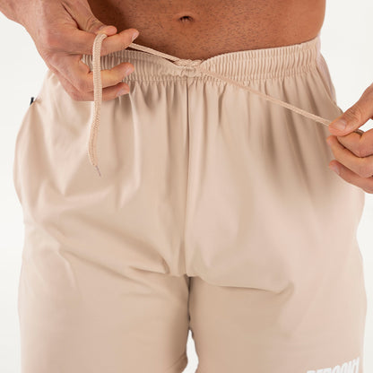 7" Tan Motion Elite Shorts