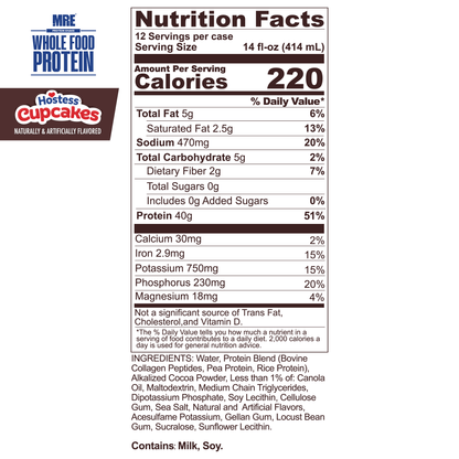 MRE Ready To Drink Protein Shakes