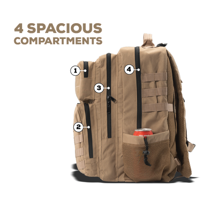 TACTICAL PRO BACKPACK 45L (TAN)