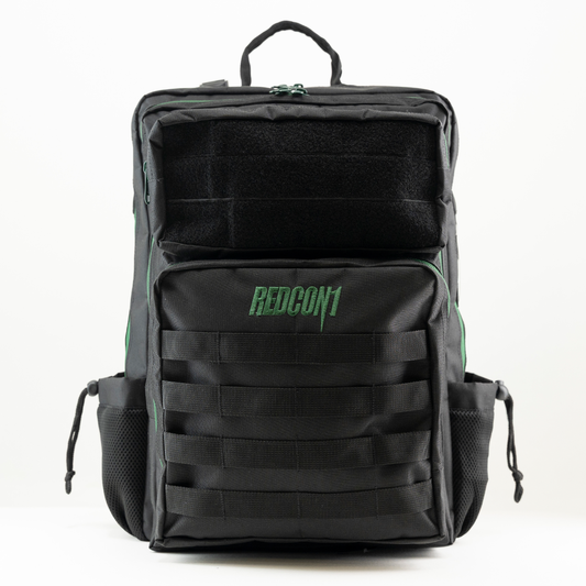 TACTICAL PRO BACKPACK 45L BLACK W/ FOREST GREEN