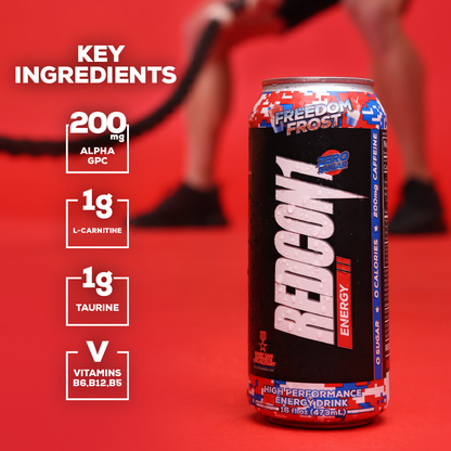 REDCON1 ENERGY - Key Ingredients