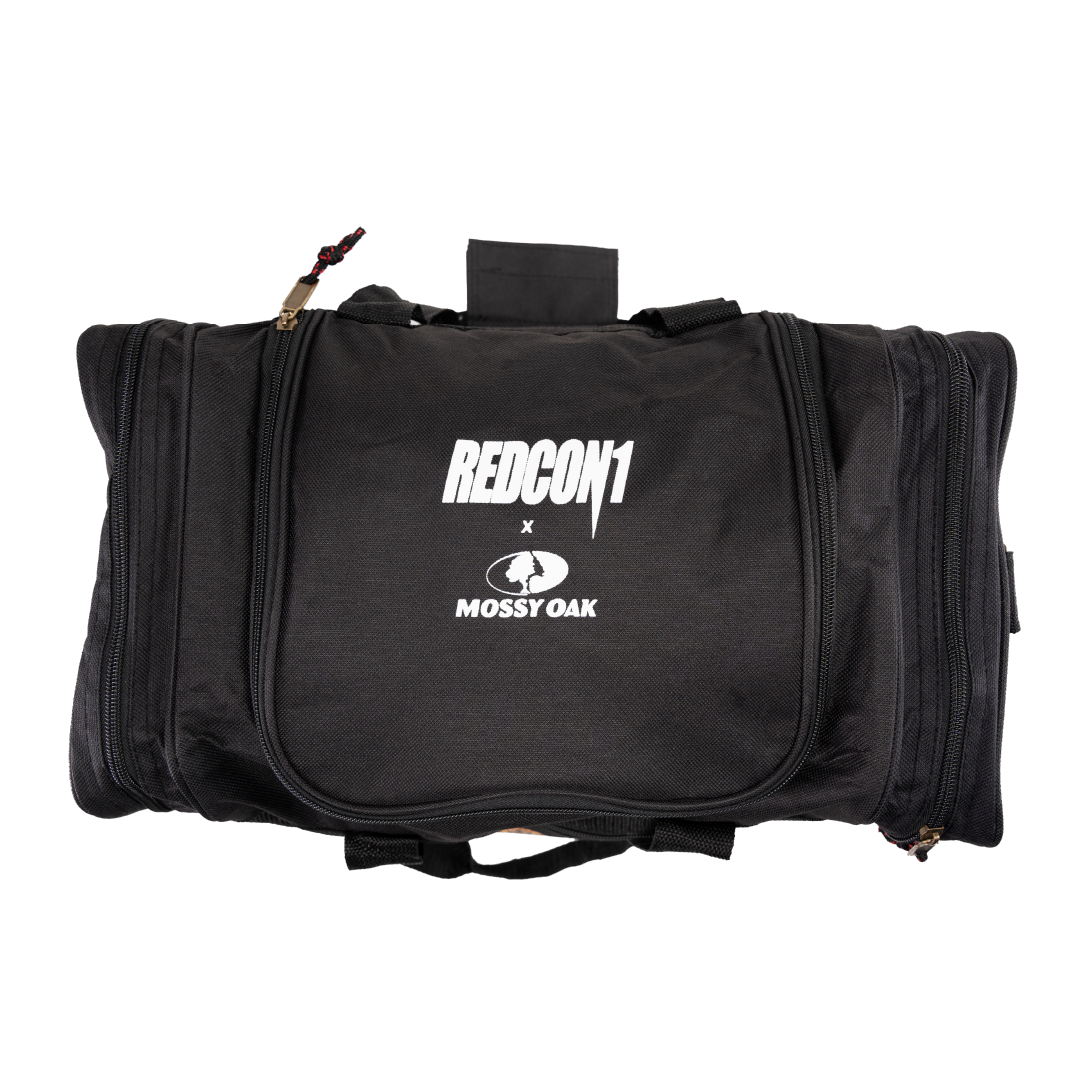 Mossy Oak Elite Black Duffle Bag Lifestyle 2