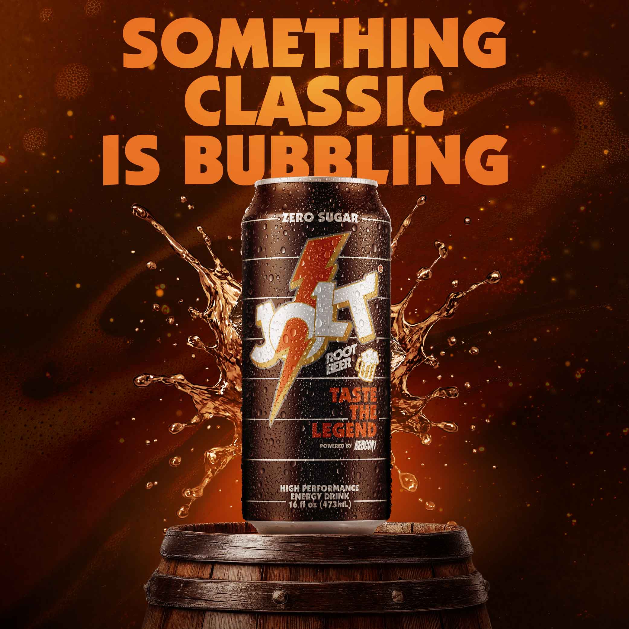 JOLT COLA Root Beer Energy Drink – REDCON1