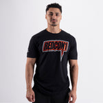 Red Future White Outline Shirt