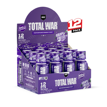 Total War Energy Shot - Grape Freeze 12 Pack