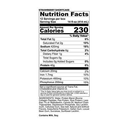 MRE Ready To Drink Protein Shakes