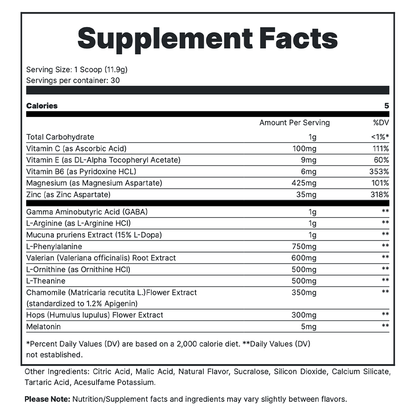 FADE OUT Sleep Formula
