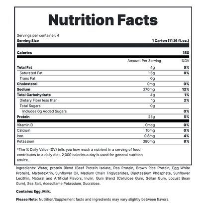 Mre Rtd - Milk Chocolate Supp Facts