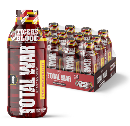 TOTAL WAR Ready To Drink Preworkout (12 Servings)