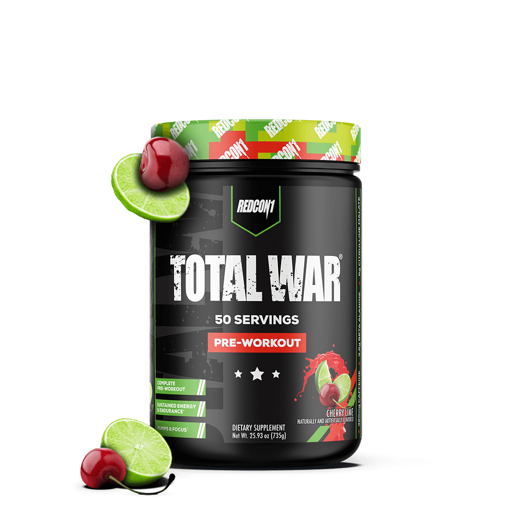 TOTAL WAR PREWORKOUT (50 Servings) – REDCON1