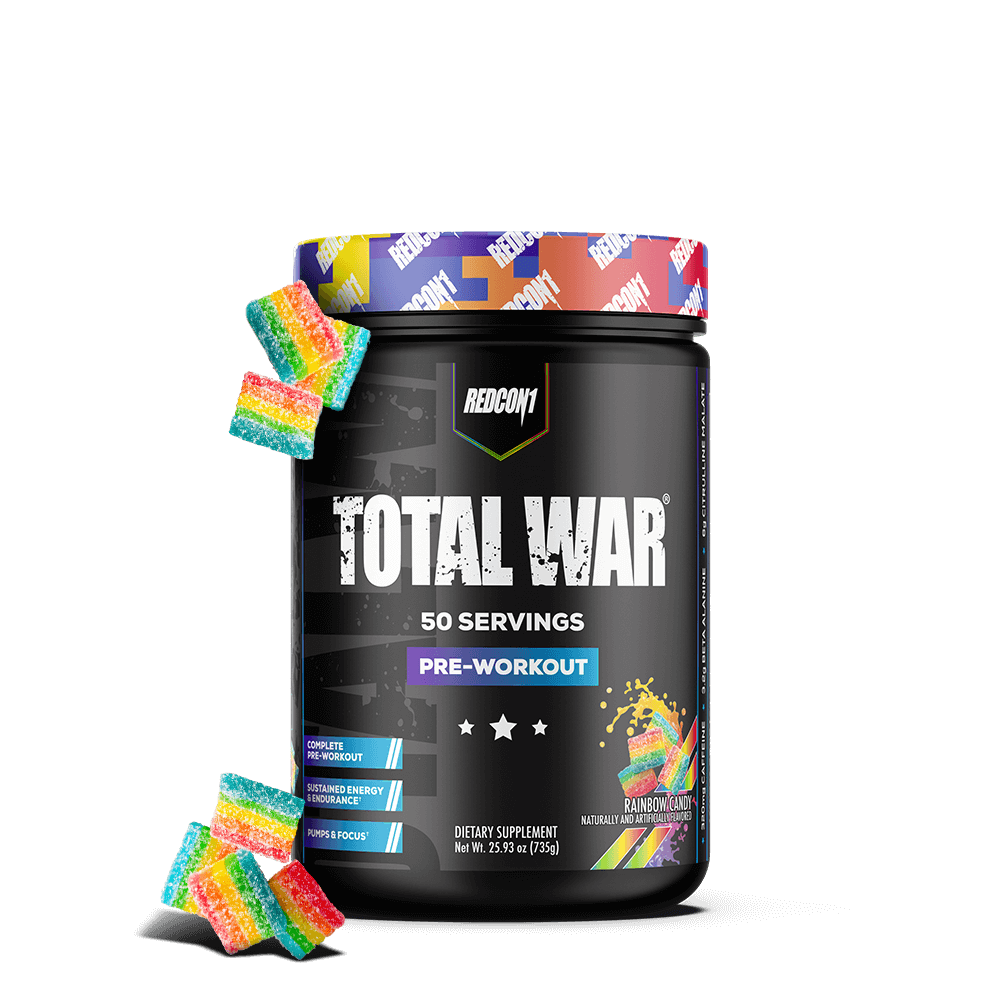 Total War 50 Servings-Rainbow Candy