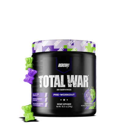 Total War 20 Servings - Sour Gummy Bear