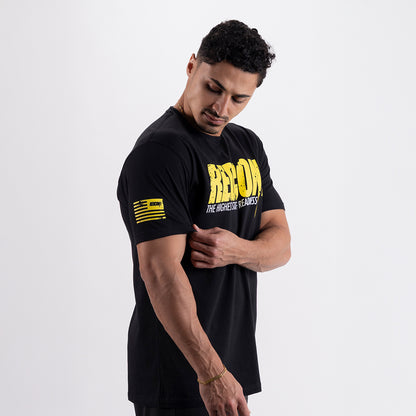YELLOW ON BLACK OG SHIRT